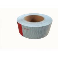 Buy cheap Safety Single Sided Dot C2 Reflective Tape , Vehicle Red White Conspicuity Tape product