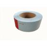 Buy cheap Safety Single Sided Dot C2 Reflective Tape , Vehicle Red White Conspicuity Tape from wholesalers