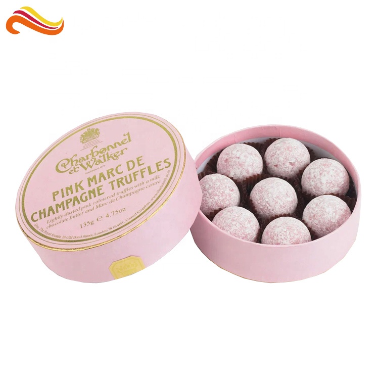 CMYK Chocolate Packaging Boxes Magnetic Closure With Plastic Inserts Tray And Dividers