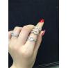 Buy cheap full diamonds of bowknot ring 18kt gold with yellow gold or white gold or pink gold from wholesalers