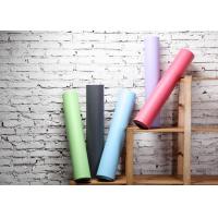 Buy cheap Non Toxic Rubber Exercise Mats , Full Size Super Grip Yoga Mat Skid Resistance product