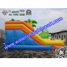 Buy cheap Tropical Tree Inflatable Bouncy Castle / Childrens Commercial Jumping Castles from wholesalers
