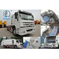 Buy cheap 4 X 2 Driving 10 CBM Garbage Compactor Truck Of Sinotruck Garbage Truck Euro II product