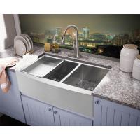 Buy cheap Stainless Steel 18 gauge countertop satin polish SS304 silver clor Handmade product