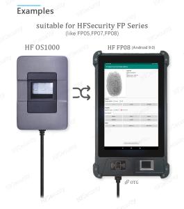 Wholesale HFSecurity FAP20 OS1000 Waterproof  A FBI PIV Certified  Optical USB Fingerprint Scanner from china suppliers