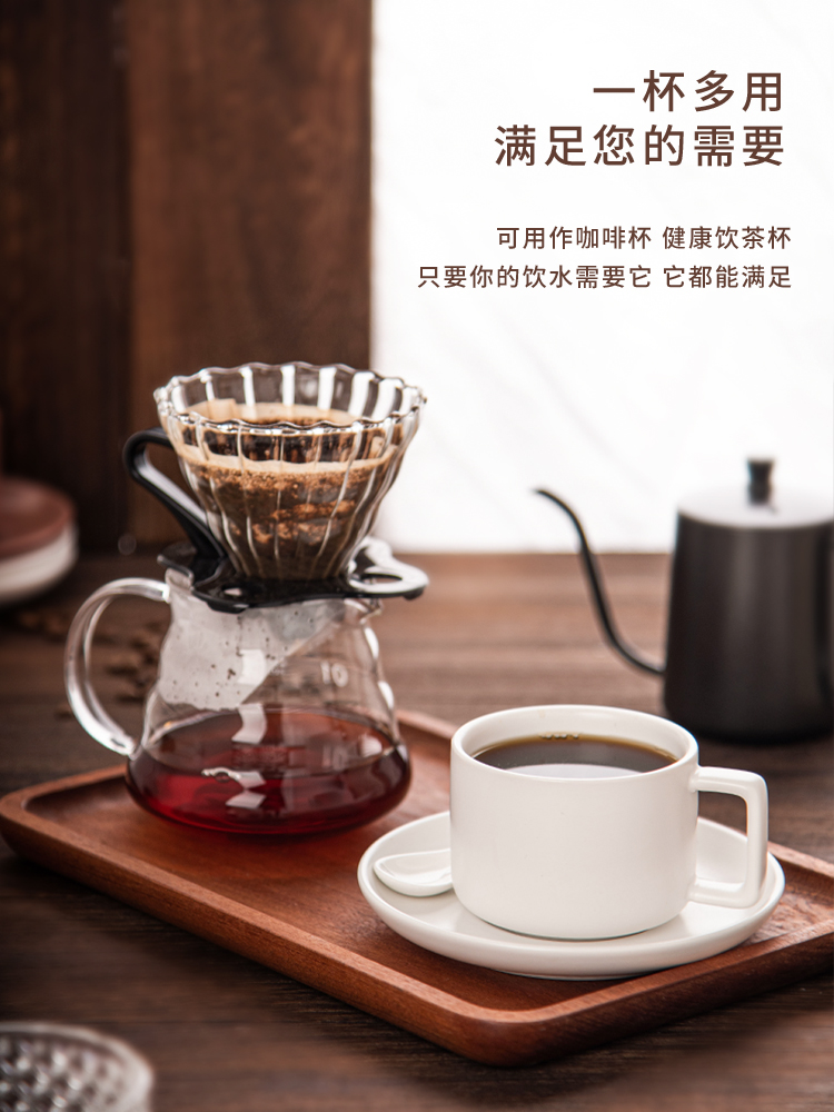 Drinkware Type Cups Saucers Handmade Ceramic Coffee Cup And Saucer Set For Afternoon Tea