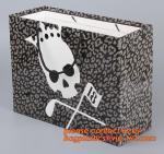 white craft paper rope handle paper shopping bags wholesale, high quality retail