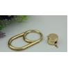 Buy cheap New style luxury bag accessories hardware light gold metal twist locks from wholesalers