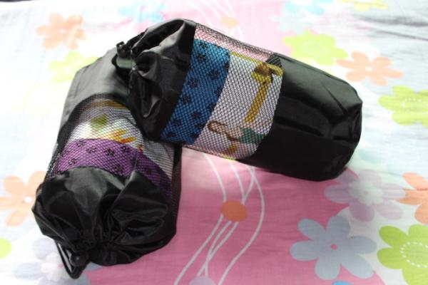 Buy cheap microfiber yoga towel yoga mat towel with mesh bag from wholesalers