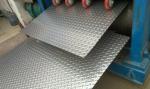 Cold Rolled Stainless Steel Diamond Tread Plate 301 316 Baosteel Tisco