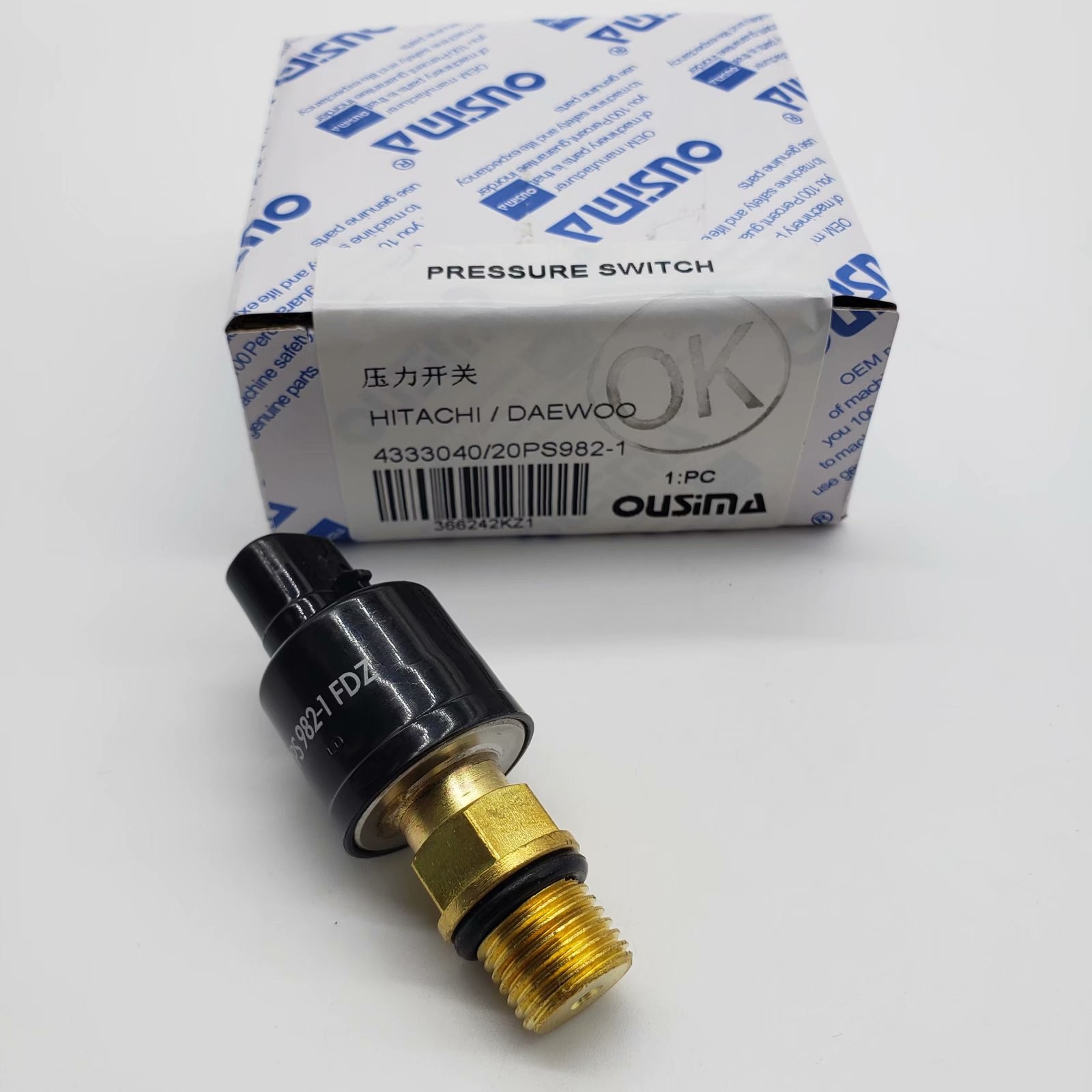 OUSIMA Automatic Electronic 4333040 20PS982-1 Pressure Switch DOOSAN HITACHI Excavator Spare Parts