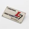 Buy cheap Personalized metal nameplate custom, painted metal badge custom, custom furniture OEM from wholesalers