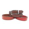 Buy cheap 28mm Width Womens Pure Leather Belt Feather Edge With Clip Buckle from wholesalers