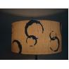 Buy cheap Faux Linen Bubbles Digital Print Lampshades 3 Gimbal Easy Fit from wholesalers