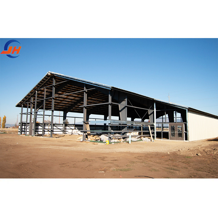 200 Km/h Wind Load Steel Structure Warehouse Workshop for Farm and Layer Farm Building