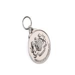 Nianjin Army Pendants Charms Commemorative Gift Antique Pewter