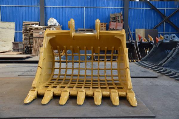 Buy cheap 150 Ton Excavator Skeleton Bucket Removal Rock And Debris Without Soil from wholesalers
