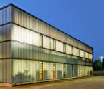 Thin Ripples U Channel Glass Facade Window Curtain Wall Glass To Glass High