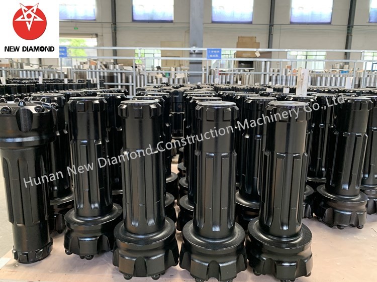 Spherical Button DTH Hammer Bits Carbide Material For Well Drilling