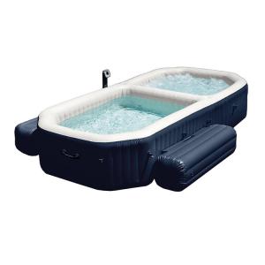Buy cheap 4-6 Person Inflatable Spa Hot Tub Adjustable Temperature Inflatable Spa Bathtub from wholesalers