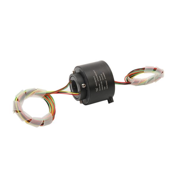 Buy cheap Industrial 240VAC Through Hole Slip Ring IP50 Engineering Plastic 6CKT from wholesalers