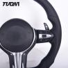 Buy cheap Perforated Smooth Leather Carbon Fiber Steering Wheel For BMW from wholesalers