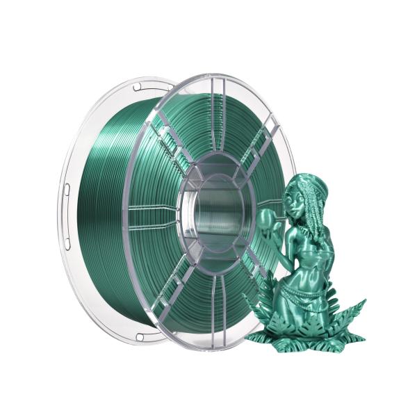 Buy cheap 3D Printer Filament Forming Technology FDM 1kg 1.75mm Silk Green PLA Filament from wholesalers