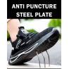 Buy cheap Wholesale Women Anti-smash Mesh Ladies Work Boots Steel Toe Safety Work Shoes from wholesalers