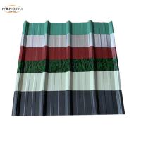 Buy cheap DX51D Prepainted Corrugated Roofing Steel Sheet 275g/M2 product