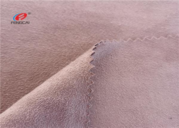 Buy cheap 150CM Warp Knitted Polyester Waterproof Suede Fabric For Lady Shoes from wholesalers