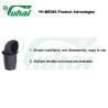 Buy cheap Flexible Rubber Elbow Fittings Color / Design Customized Available from wholesalers