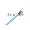 Buy cheap Mini Ribbon Fiber Optic Cable , 3.0mm 12 Core Optical Fiber Cable With Round OFNP Jacket from wholesalers