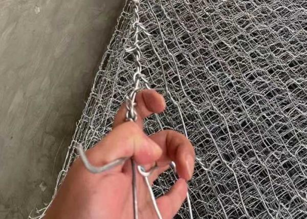 Buy cheap 2.8mm Pvc Coated / Galvanised Gabion Baskets Rust Resistance from wholesalers
