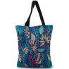 Buy cheap Flower Pattern Zipper Printed Shopping Bags For Grocery Stores from wholesalers