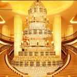 Large hanging chandelier for Project Hotel Lighting Fixtures (WH-NC-08)