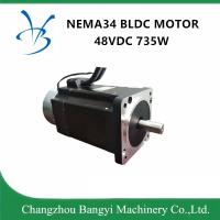 Buy cheap NEMA34 86bl 48VDC 735W 2nm high speed Brushless DC Motor with Brake product
