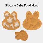 Silicone Baby Fruit Food Feeder Tray Container Ice Cube Tray Maker for Homemade