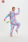 Colorful Unicorn Kigurumi Onesie pajamas Cute Custom Logo Embroidered