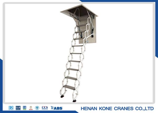 Buy cheap Thickening Titanium Magnesium Alloy ODM Telescopic Loft Ladder from wholesalers