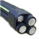 Twisted aerial bundled cable overhead transmission line abc electric cable