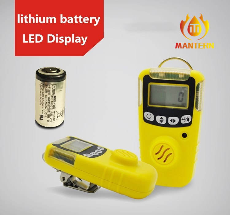 LCD Digital Display Portable Gas Detector With Diffusion Sampling Method