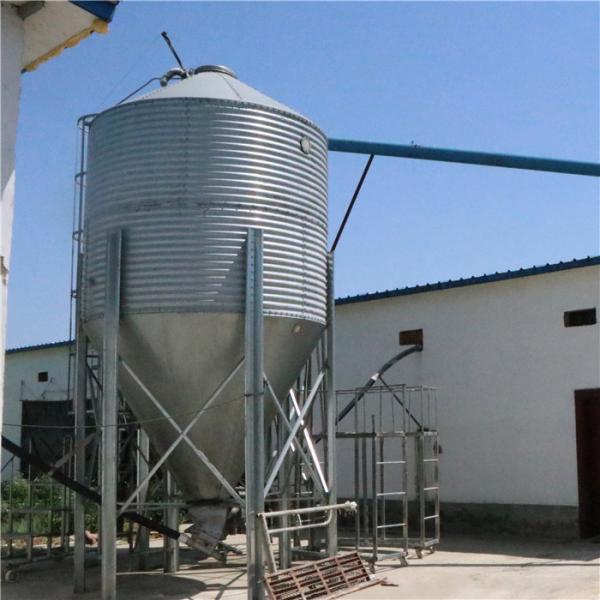 Buy cheap Large Animal Feed Silo , High Rearing Efficiency Poultry Feeding Equipment from wholesalers