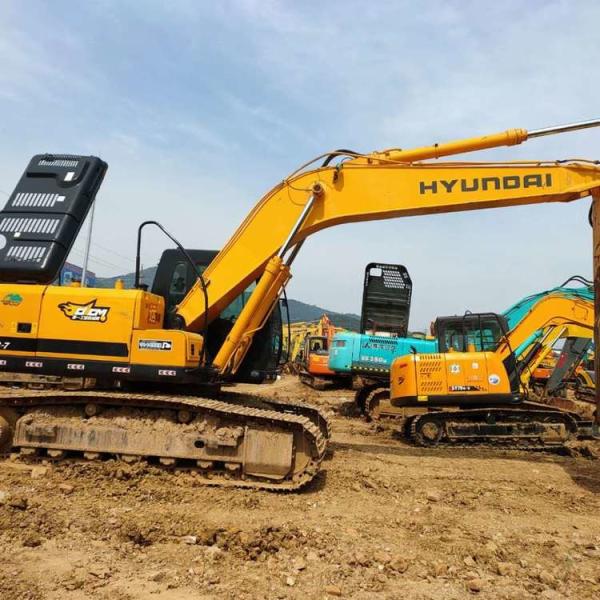 Buy cheap Hot Sale Second Hand Diggers Hyundai 215 Excavator Used Hyundai Crawler Excavators from wholesalers