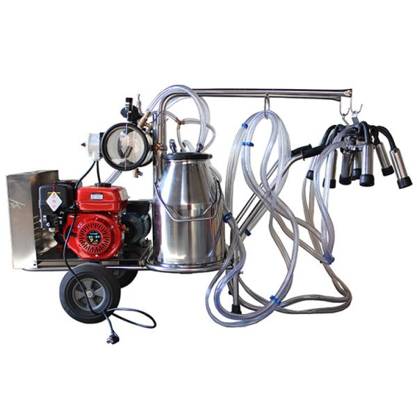 Buy cheap 10-12 Cows/H Camel Goat Cow Milking Machine Electric Powered from wholesalers