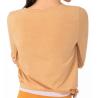 Buy cheap Orange Nude Yoga Long Sleeve Top Women'S Irregular Breathable Sports T - Shirt from wholesalers