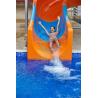 Buy cheap Glass Fiber Swimming Pool Water Slide 4.0m Height Anti UV For Aqua Park Home from wholesalers