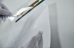 High Accuracy Game Touch Screen 70 Inch Measure Ito Nano Pet For Partition Control