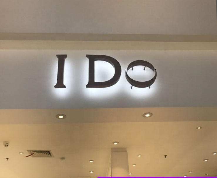 Hot Selling 3d Led Light Letter Channel Stainless Steel Luminous Letter Sign