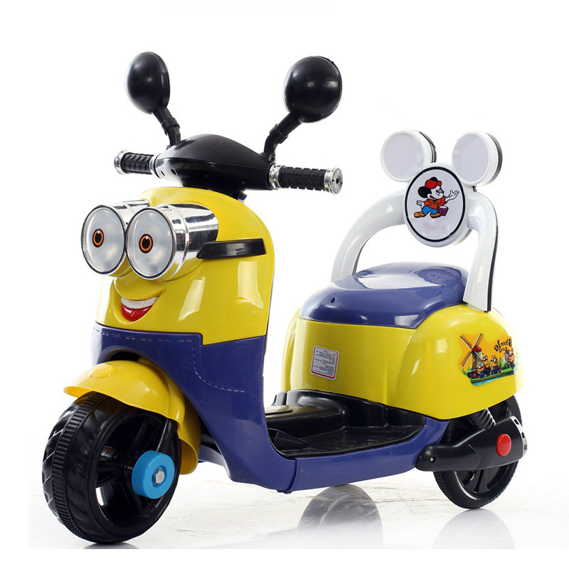 Eco-Friendly PP Plastic Type Electric Motorcycles for Kids Ride On Toy Motorbike