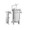 Buy cheap Single Multiple Stainless Steel Bag Filter Housing Milk Beverage Liquid Filtration from wholesalers
